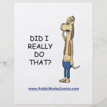 Did I Really Do That? Flyer Design