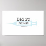 Did it 2011 Graduation Announcement Posters