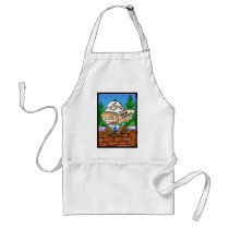 Did New Yorker Kill Humpty Dumpty? Cartoon Gifts aprons