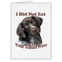Did Not Eat Your Underwear cards by friskybiz Did Not Eat Your Underwear cards