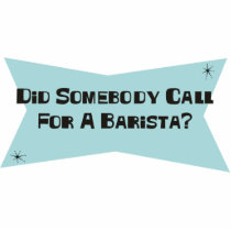 Did Somebody Call For A Barista photo sculptures by sciencewillprevail Did Somebody Call For A Barista photo sculptures
