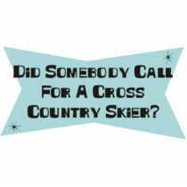 Did Somebody Call For A Cross Country Skier photo sculptures