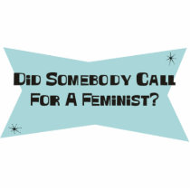 Did Somebody Call For A Feminist photo sculptures