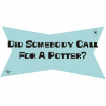 Did Somebody Call For A Potter photo sculptures