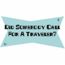 Did Somebody Call For A Traveler photo sculptures