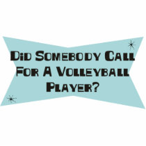 Did Somebody Call For A Volleyball Player Photo Cut Out