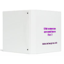 Did someone around here far? Binder by webmagician Did someone around here far? Binder
