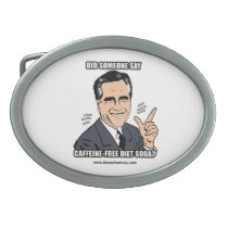 DID SOMEONE SAY CAFFEINE FREE DIET SODA belt buckles
