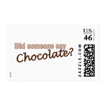 Did Someone Say Chocolate? Stamps