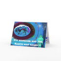 Did someone say the Earth was round ? Christmas cards