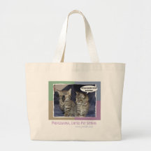Did you remember to book the pet sitter? canvas bags