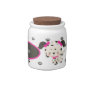 Diddles Dalmatian Candy Jar Pink
