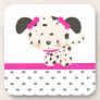 Diddles Dalmatian Coaster Pink 3