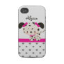 Diddles Dalmatian iPhone 4 Case-Mate Tough™ Pink