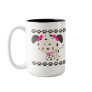 Diddles Dalmatian Mug Pink