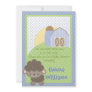 This cute invitation with a cute little Lamb can be completely customized by you..Simply click on the "Customize It " button right below the products picture. From there you will be able to change the font, font color, move the text around,add text and more. Have fun creating your one of a kind product. Diddles Farm Lamb Baby Shower Invitation