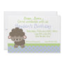 This cute invitation with a cute little lamb can be completely customized by you..Simply click on the "Customize It " button right below the products picture. From there you will be able to change the font, font color, move the text around,add text and more. Have fun creating your one of a kind product. Diddles Farm Lamb Birthday Invitation