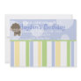 This cute invitation with a cute little lamb can be completely customized by you..Simply click on the "Customize It " button right below the products picture. From there you will be able to change the font, font color, move the text around,add text and more. Have fun creating your one of a kind product. Diddles Farm Lamb Birthday Invitation 3