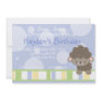 This cute invitation with a cute little lamb can be completely customized by you..Simply click on the "Customize It " button right below the products picture. From there you will be able to change the font, font color, move the text around,add text and more. Have fun creating your one of a kind product. Diddles Farm Lamb Birthday Invitation 3