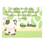 Diddles Farm Moo-Cow Baby Shower Invitation