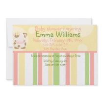 Diddles Farm Moo-Cow Baby Shower Invitation 4