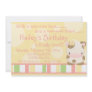 This cute invitation with a cute little cow can be completely customized by you..Simply click on the "Customize It " button right below the products picture. From there you will be able to change the font, font color, move the text around,add text and more. Have fun creating your one of a kind product. Diddles Farm Moo-Cow Birthday Invitation 3