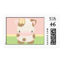 Diddles Farm Moo-Cow Postage Stamp
