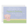This cute invitation with a cute little piggy can be completely customized by you..Simply click on the "Customize It " button right below the products picture. From there you will be able to change the font, font color, move the text around,add text and more. Have fun creating your one of a kind product. Diddles Farm Pig Birthday Boy Invitation