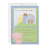 This cute invitation with a cute little piggy can be completely customized by you..Simply click on the "Customize It " button right below the products picture. From there you will be able to change the font, font color, move the text around,add text and more. Have fun creating your one of a kind product. Diddles Farm Pig Birthday Invitation