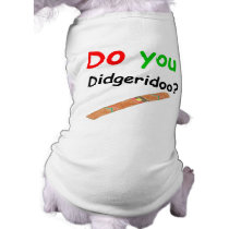 Didgeridoo Doggie pet clothing by dreamxtra Didgeridoo Doggie pet clothing