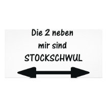 die 2 neben mir sind stockschwul icon photo cards