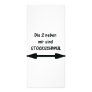 die 2 neben mir sind stockschwul icon customized rack card