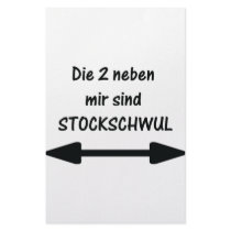die 2 neben mir sind stockschwul icon stationery
