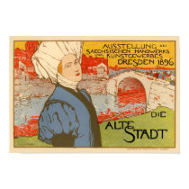 Die Alte Stadt by Otto Fischer posters