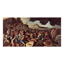 Die Ãœberquerung The Red Sea By Poussin Nicolas Photo Card