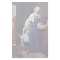 Die Besorgerin By Chardin Jean-Baptiste Siméon (Be Stationery Paper