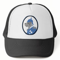 Die Dogge als Bismarck Trucker Hat