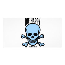 Die Happy photo cards by classicgodshop Die Happy photo cards