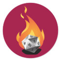 Die in a Fire (D.I.A.F) stickers