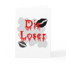 die loser greeting card