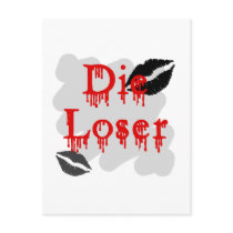 die loser postcards