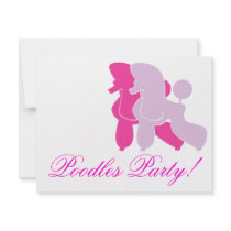 Die pinken Pudel invitations by doggenhaus Die pinken Pudel invitations