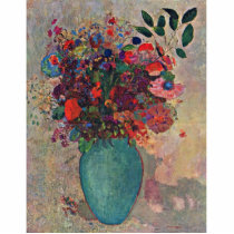 Die Türkisvase By Redon Odilon (Best Quality) Photo Cut Out