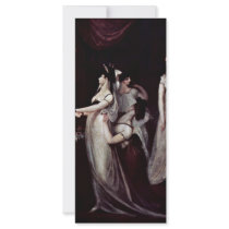 Die Undressing By Johann Heinrich Füssli (Best Qua Custom Rack Card