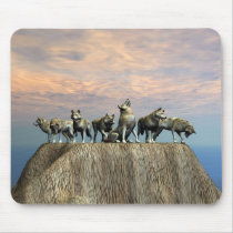 Die Wolf Meute 2 mousepads by REDINARD Die Wolf Meute 2 mousepads