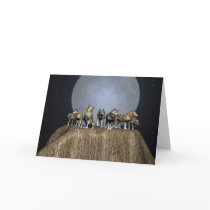 Die Wolf Meute 3 cards by REDINARD Die Wolf Meute 3 cards