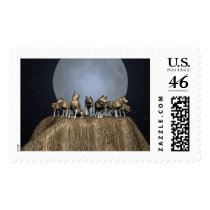 Die Wolf Meute 3 postage by REDINARD Die Wolf Meute 3 postage