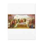 DIED OF SAINT LOUIS LALLOUETTE POSTCARD