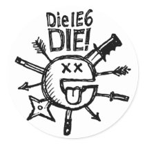 DieIE6DIE Sketchnote Sticker by rohdesign DieIE6DIE Sketchnote Sticker