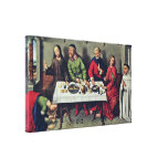 Dieric Bouts - Feast in the House of Simon Stretched Canvas Prints